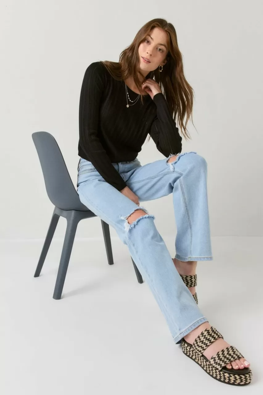 Francesca's Rosalee Crewneck Pullover