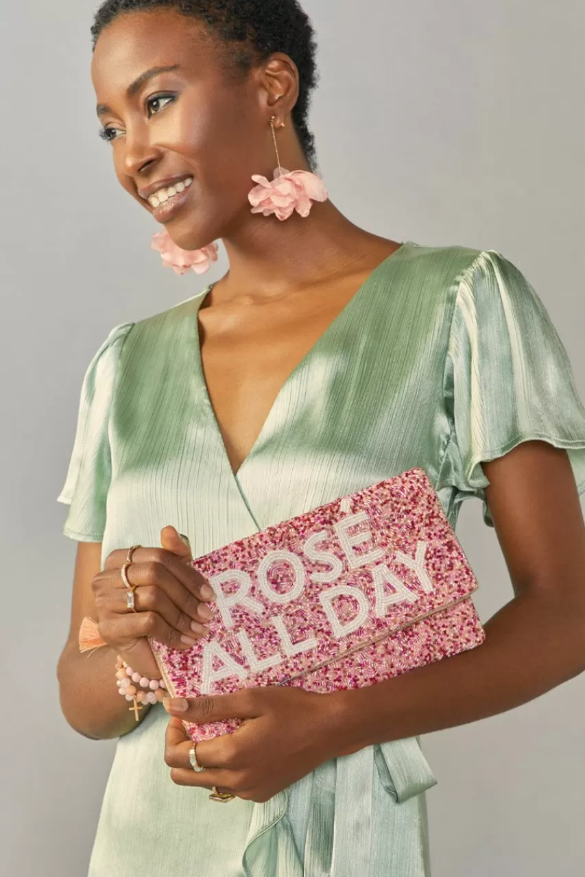Francesca's Rose All Day Clutch