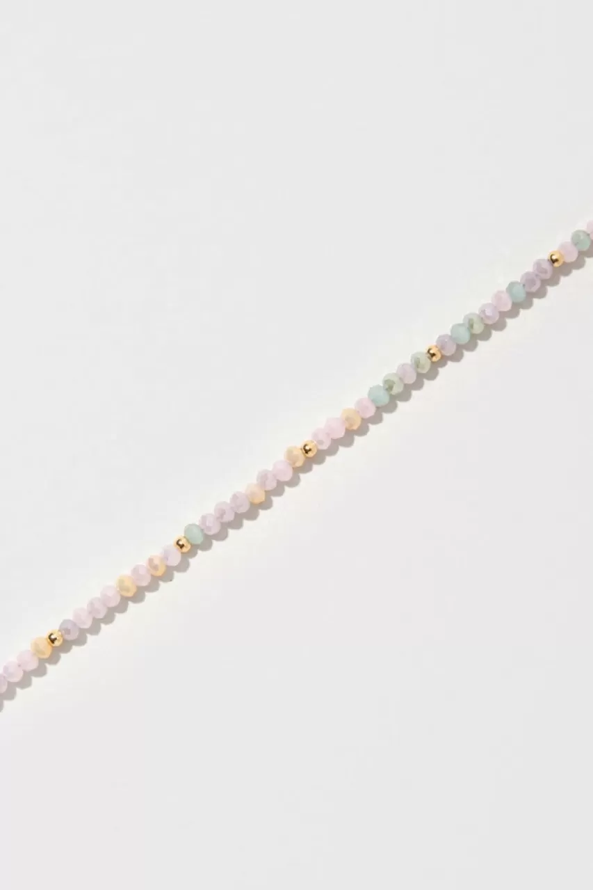 Francesca's Rowena Glass Beads Anklet