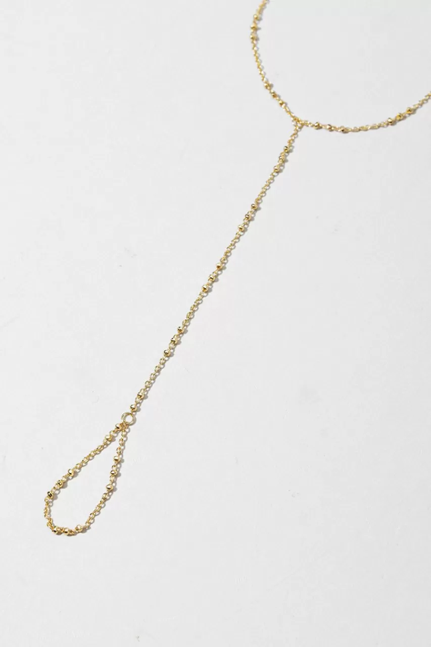 Francesca's Roxanne Dainty Hand Chain