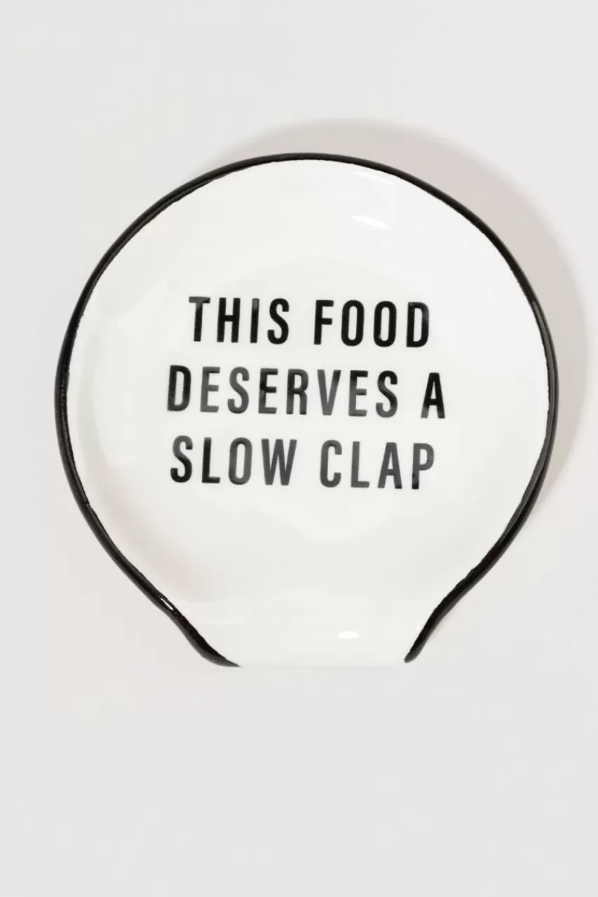 Francesca's Slow Clap Spoon Rest