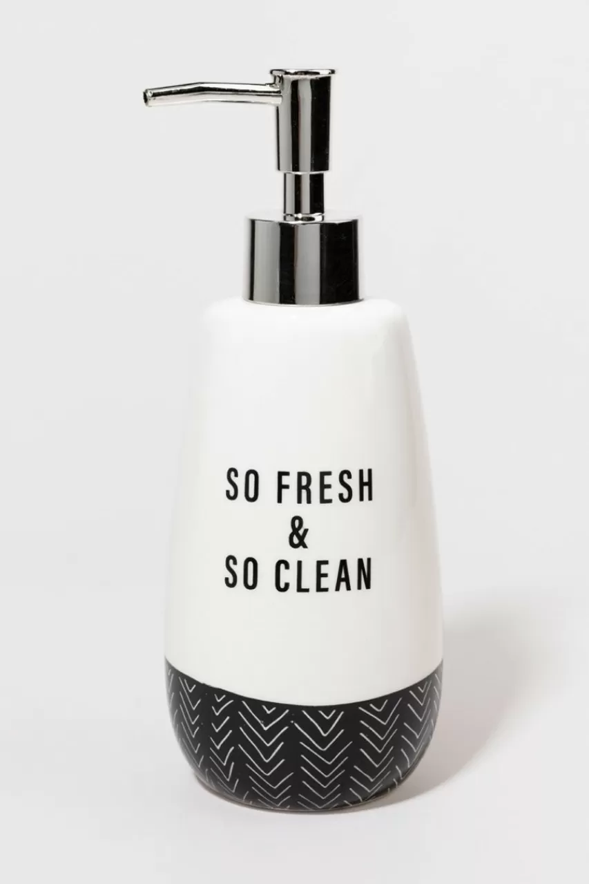 Francesca's So Fresh And So Clean Soap Dispenser
