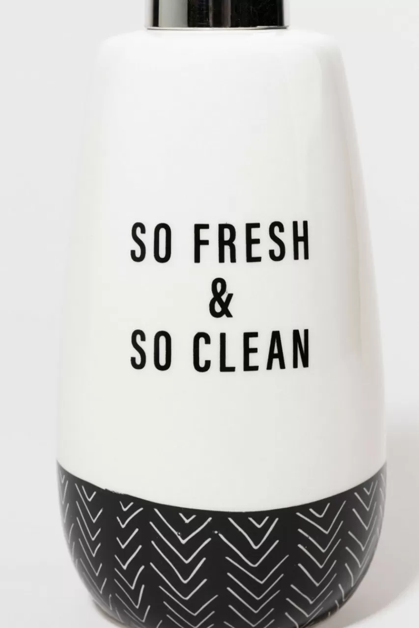 Francesca's So Fresh And So Clean Soap Dispenser