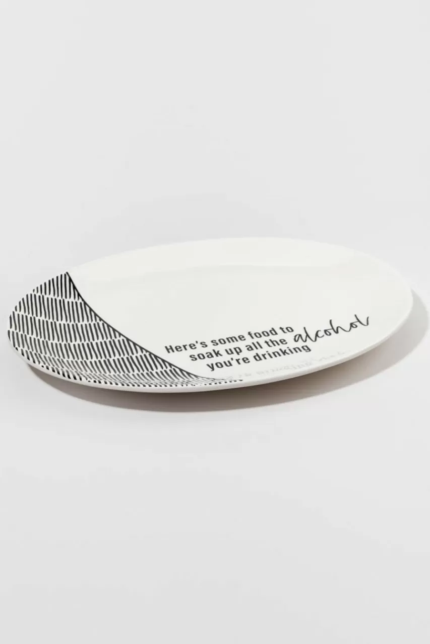 Francesca's Soak Up Ceramic Platter