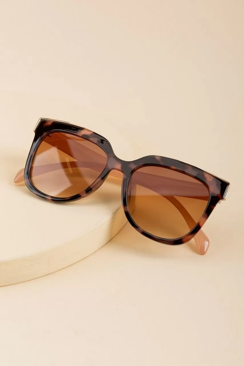 Francesca's Sophie Cateye Sunglasses
