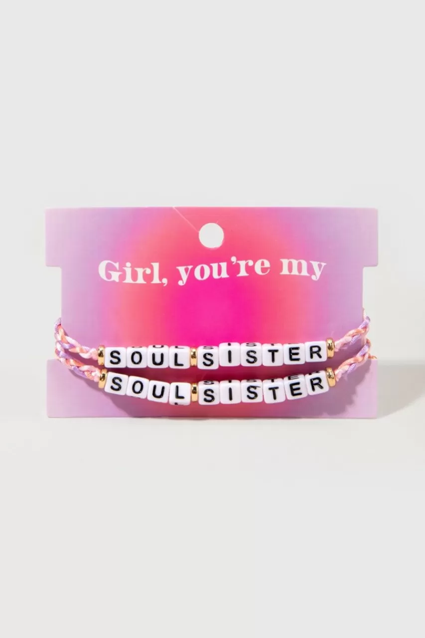 Francesca's Soul Sister Braided Bracelet