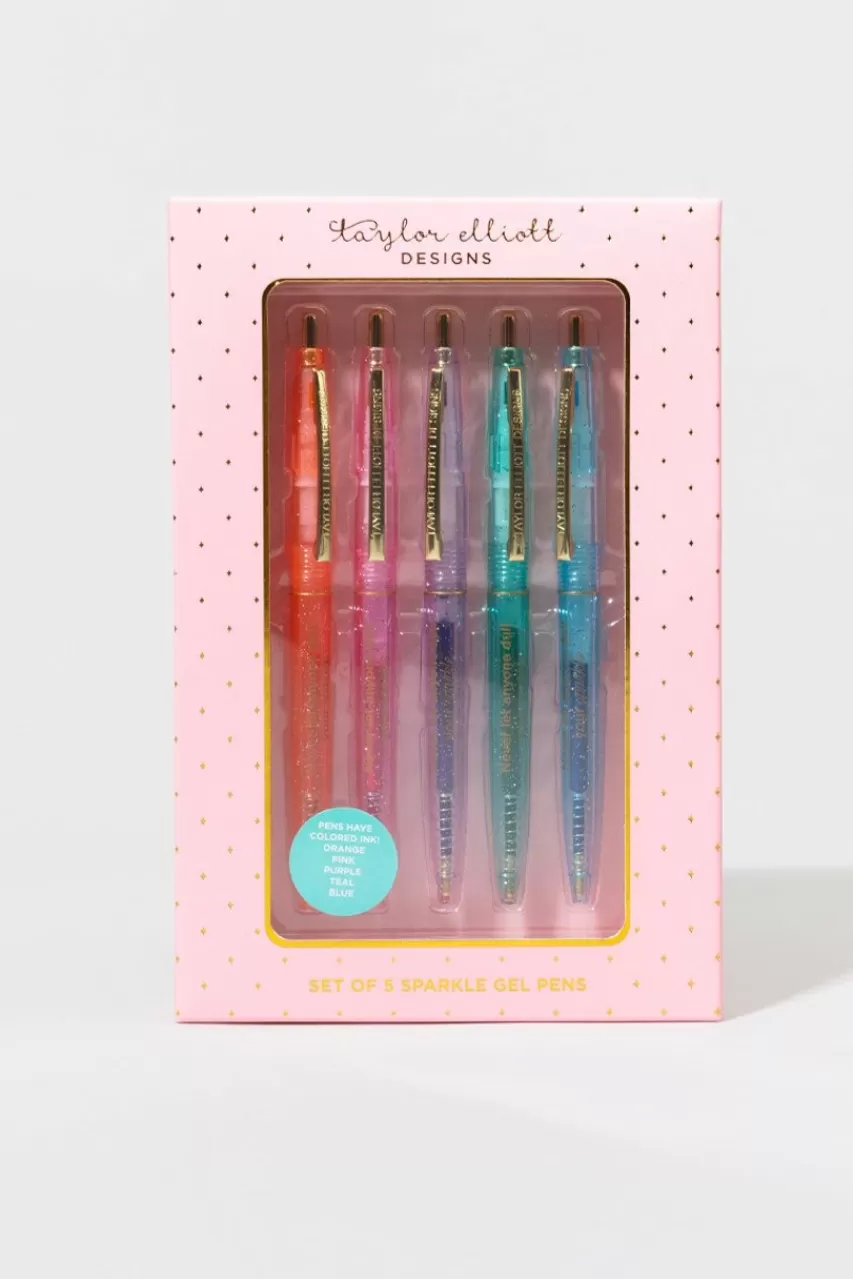 Francesca's Sparkle Gel Ink Pen Set