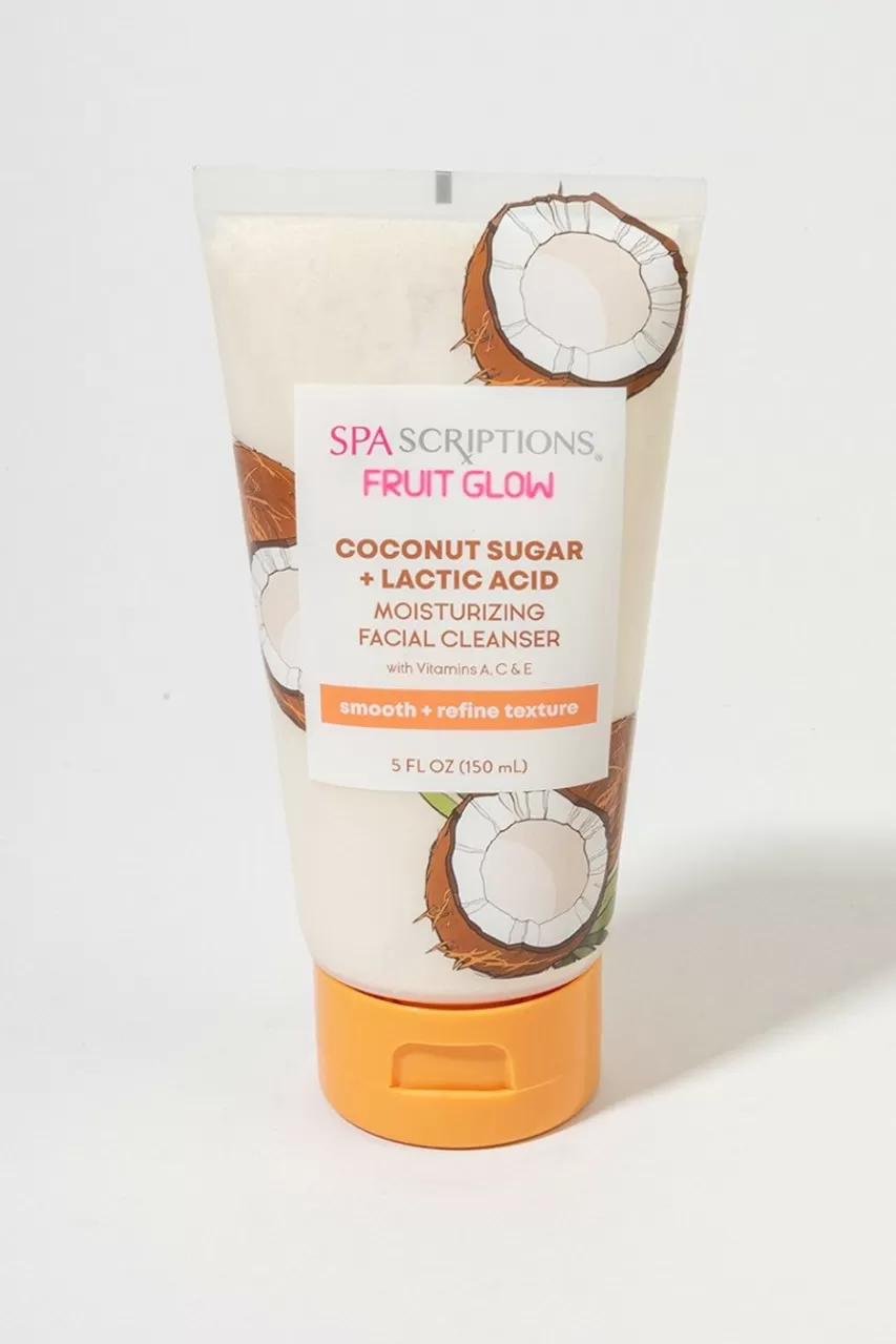 Francesca's Spascriptions Fruit Glow Coconut Sugar + Lactic Acid Moisturizing Facial Cleanser