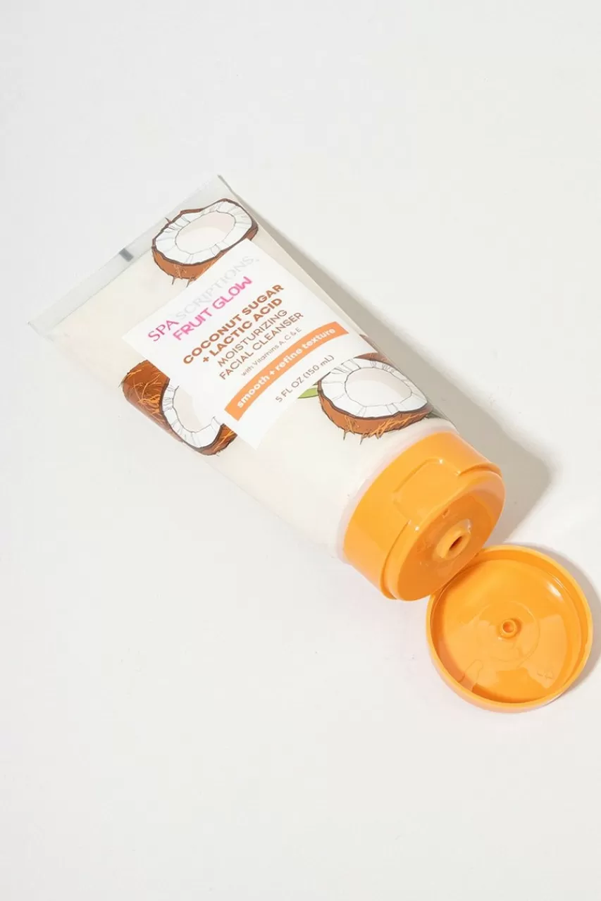 Francesca's Spascriptions Fruit Glow Coconut Sugar + Lactic Acid Moisturizing Facial Cleanser