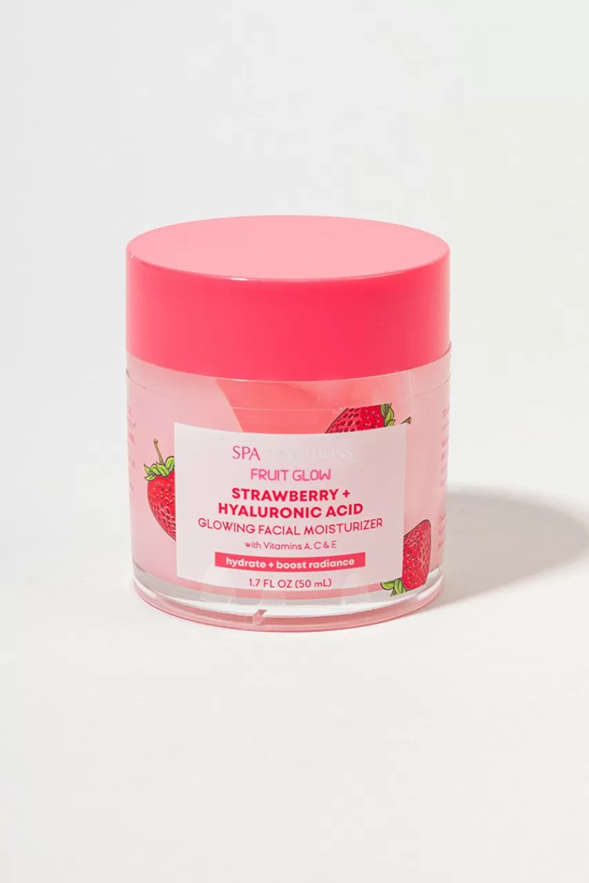 Francesca's Spascriptions Strawberry + Hyaluronic Acid Glowing Facial Moisturizer