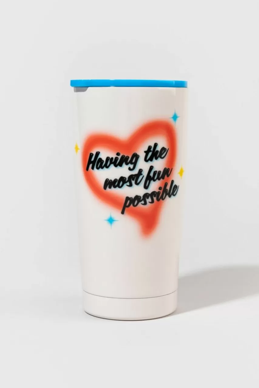 Francesca's Stainless Steel Thermal Mug - Most Fun Possible