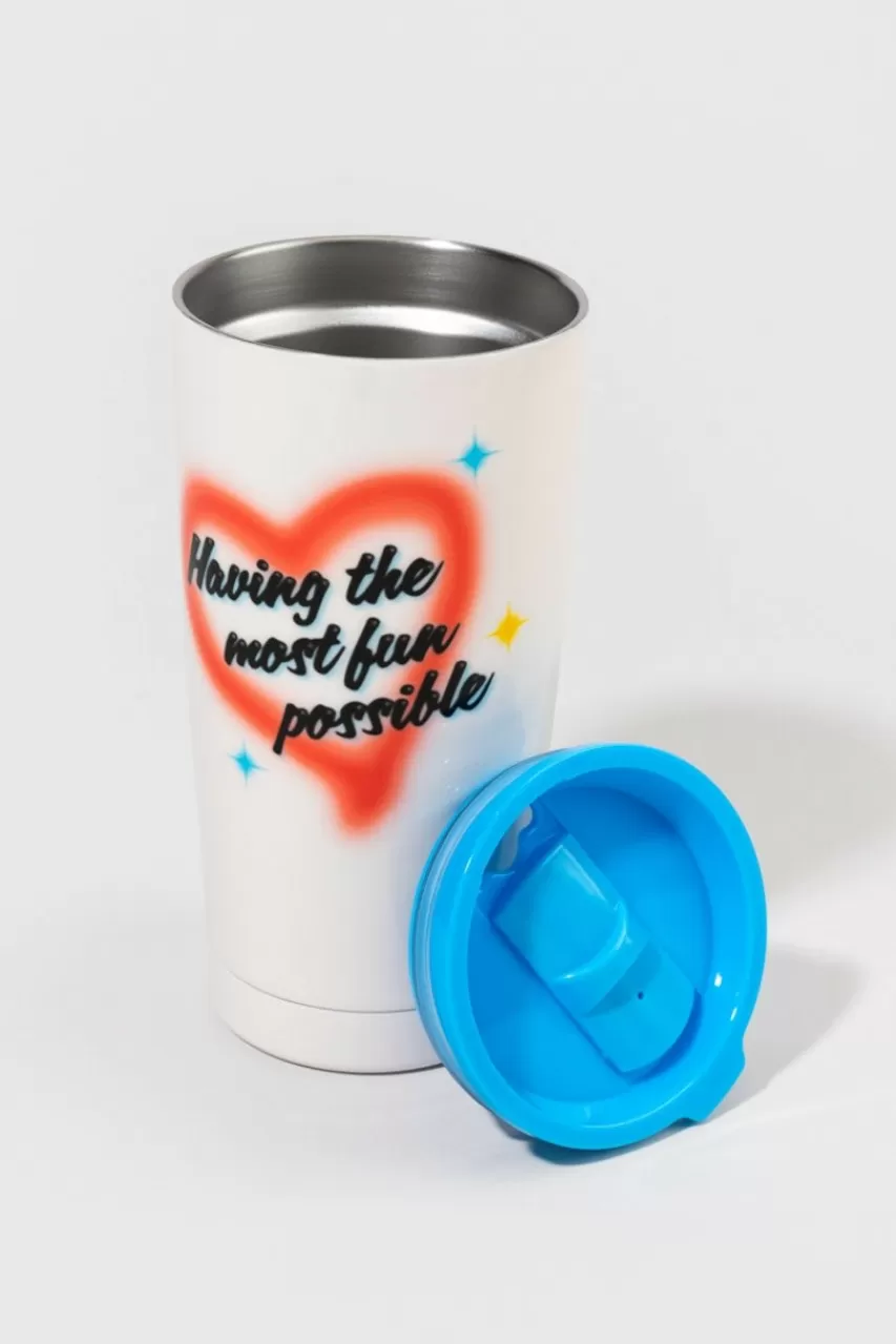 Francesca's Stainless Steel Thermal Mug - Most Fun Possible