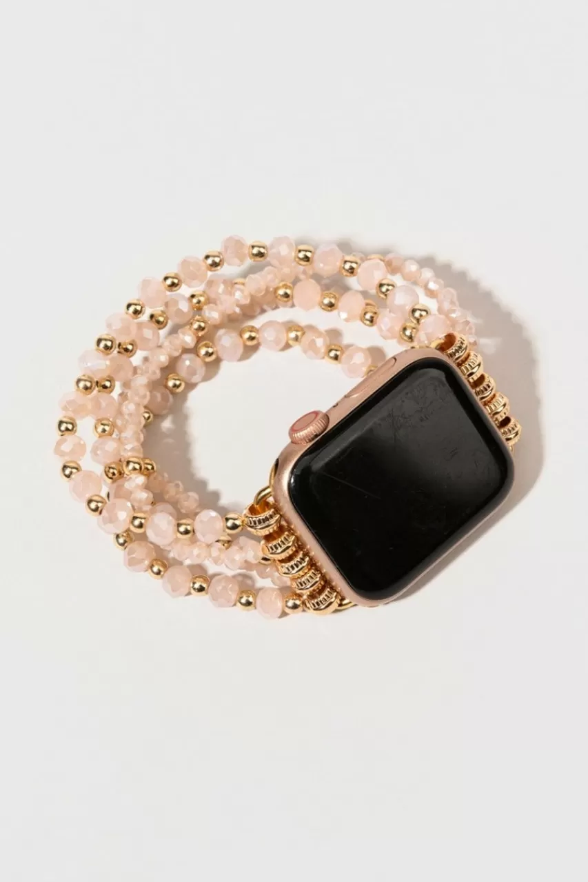Francesca's Stefanie Glass Bead Watch Strap