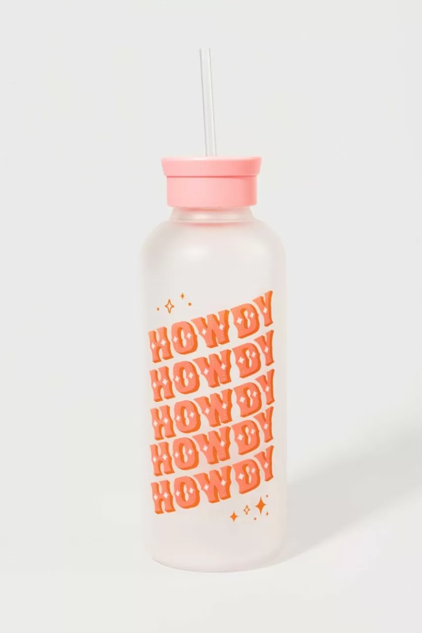 Francesca's Studio Oh! Howdy Partner Glass Tumbler