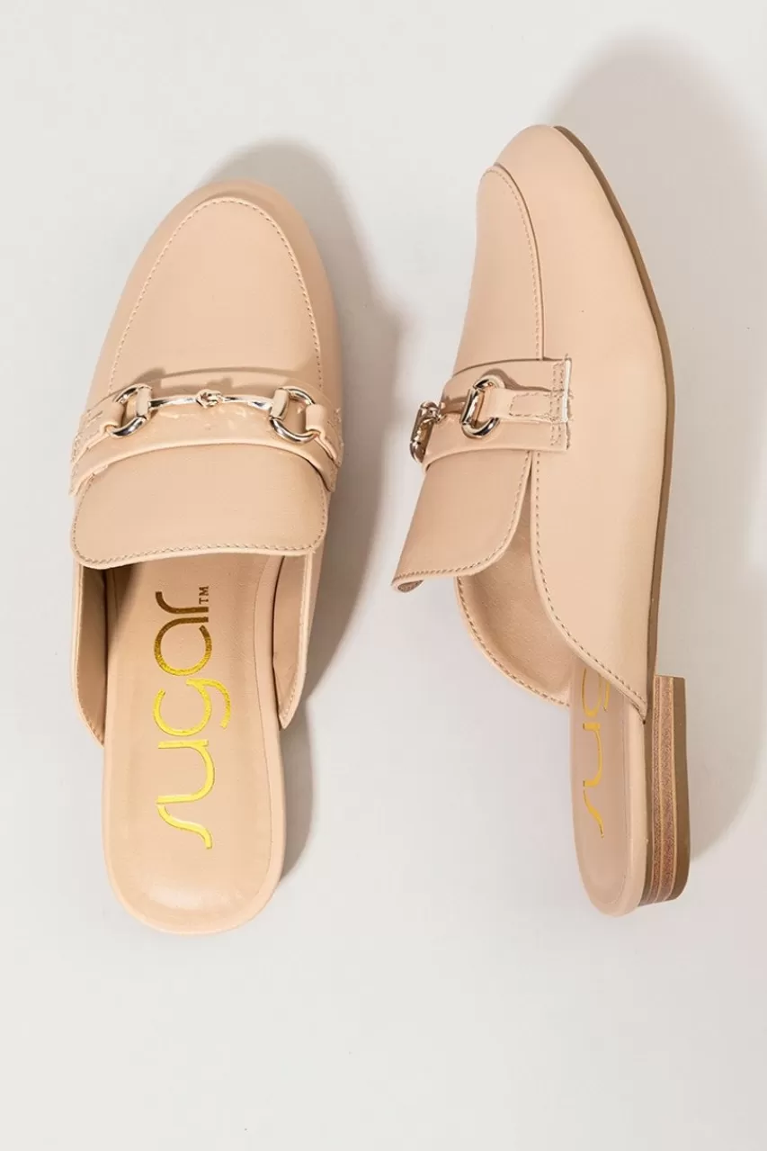 Francesca's Sugar Chain Mule Loafers
