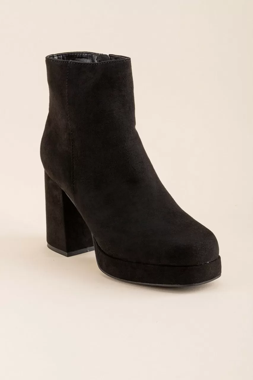 Francesca's Sugar Warrant Micro Suede Boots