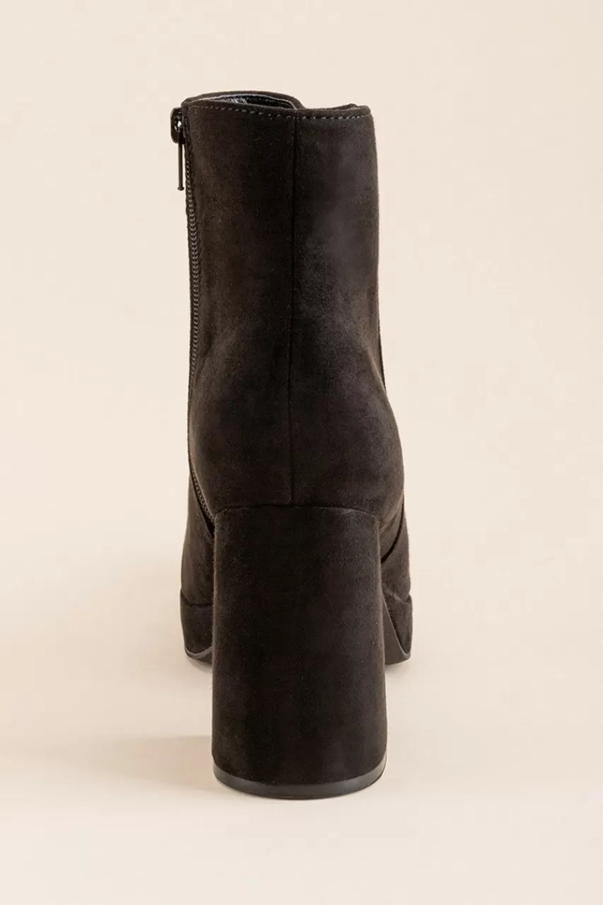 Francesca's Sugar Warrant Micro Suede Boots