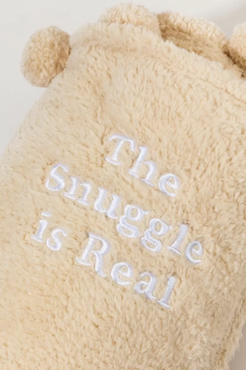 Francesca's The Snuggle Is Real Embroidered Soft Blanket