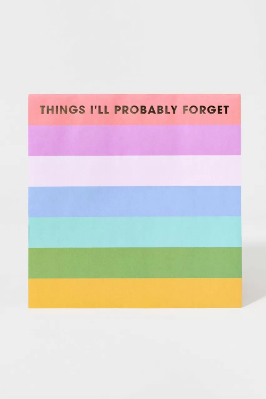 Francesca's Things Ill Probably Forget Journal