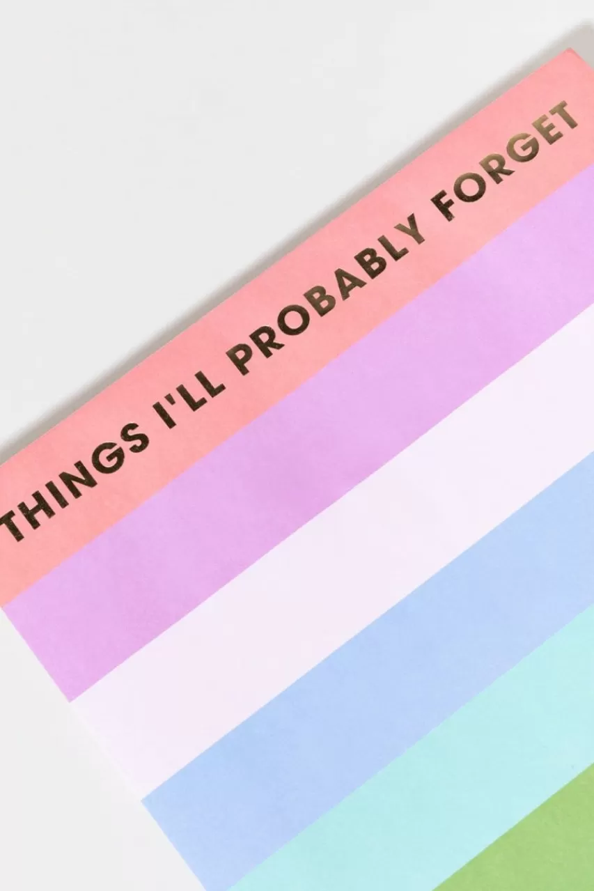 Francesca's Things Ill Probably Forget Journal