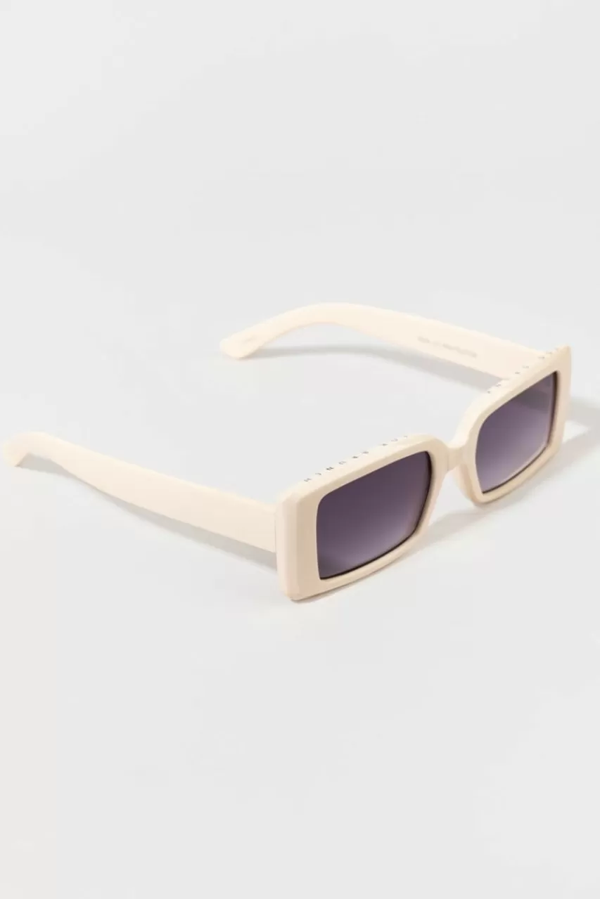 Francesca's Too Drunk For Brunch Rectangle Sunglasses