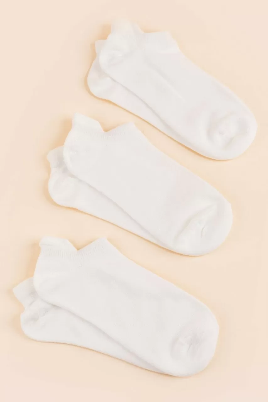 Francesca's Val No Show Essential Ankle Sock Set