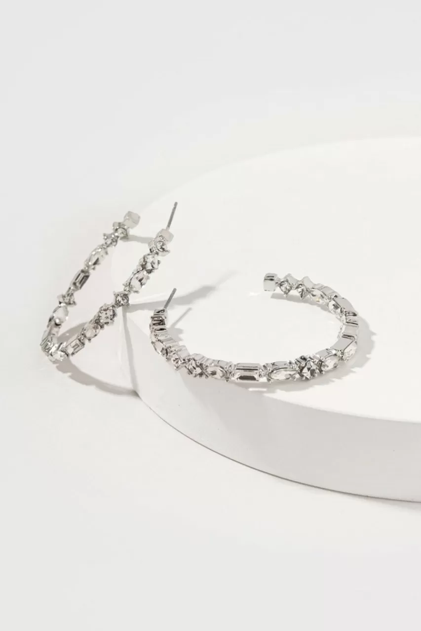 Francesca's Vanesa Xl Hoops Earrings