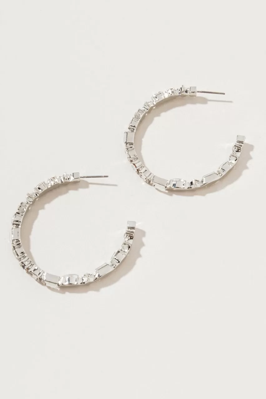 Francesca's Vanesa Xl Hoops Earrings