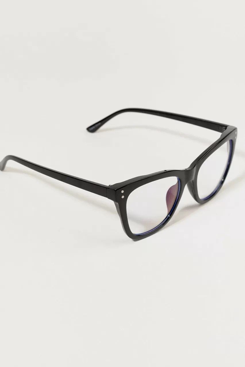 Francesca's Vicky Wayfarer Sunglasses