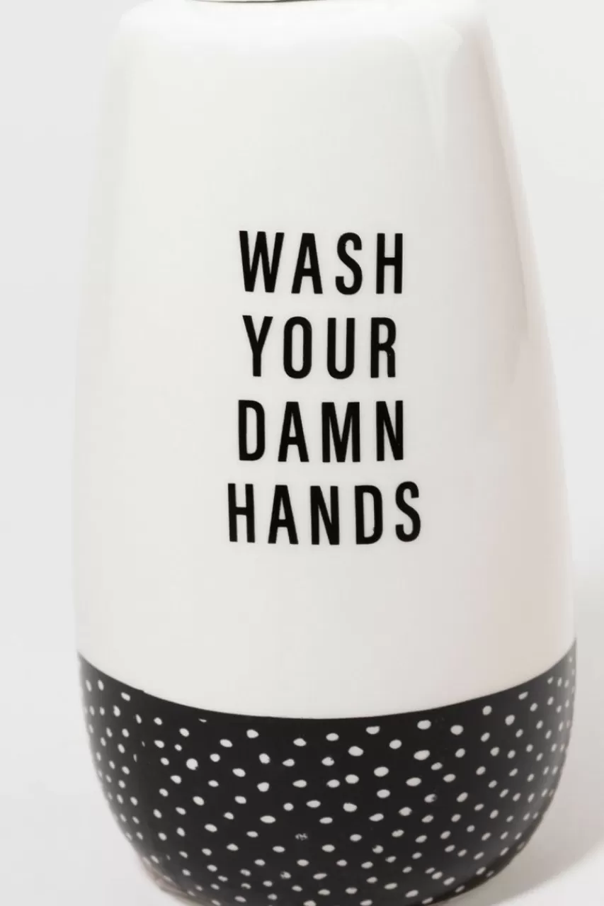 Francesca's Wash Your Damn Hands Soap Dispenser
