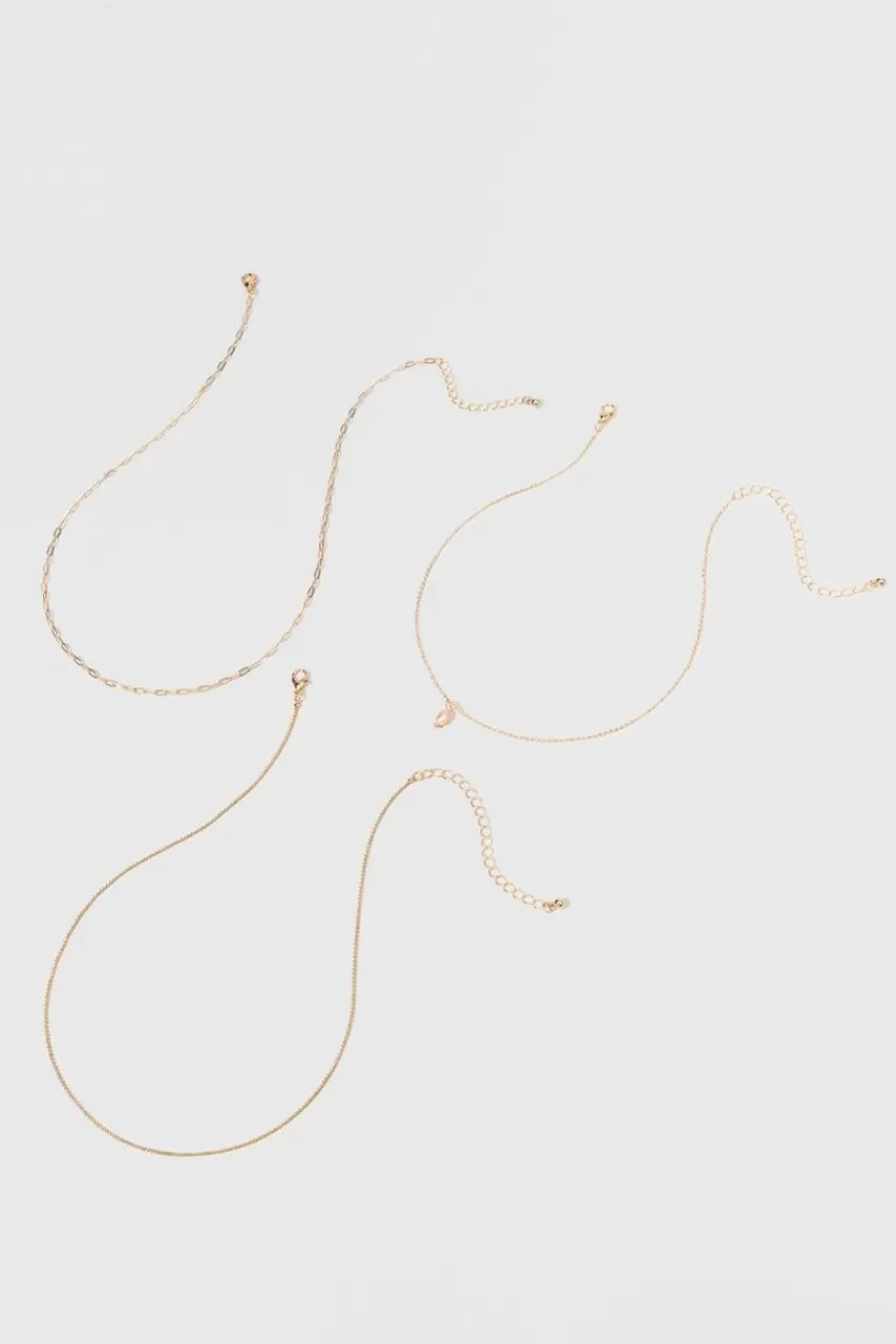 Francesca's Wear Together Or Separate Pearl Necklace Set