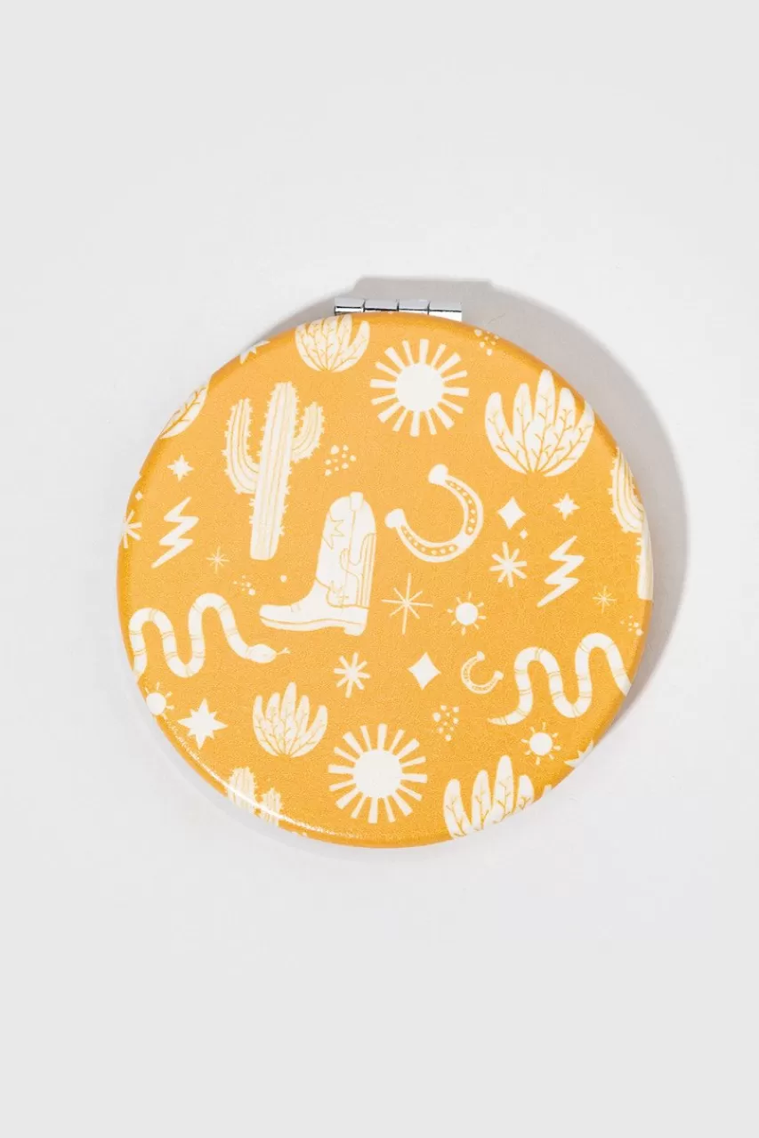 Francesca's Western Compact Mirror