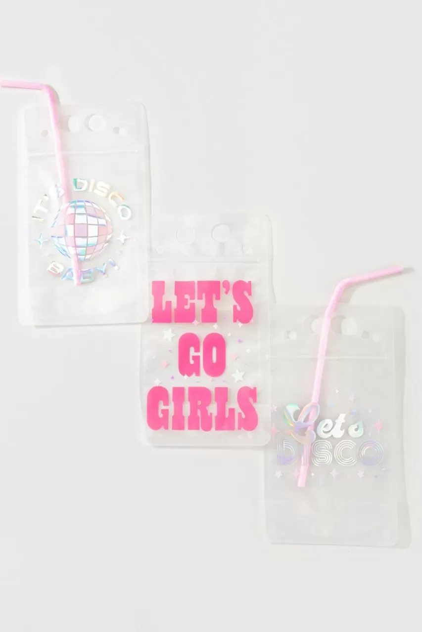 Francesca's Xo, Fetti Let'S Go Girls Drink Pouches