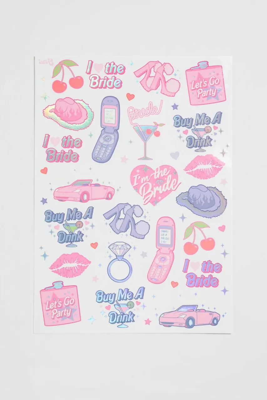 Francesca's Xo, Fetti Let'S Go Party Temporary Tattoos