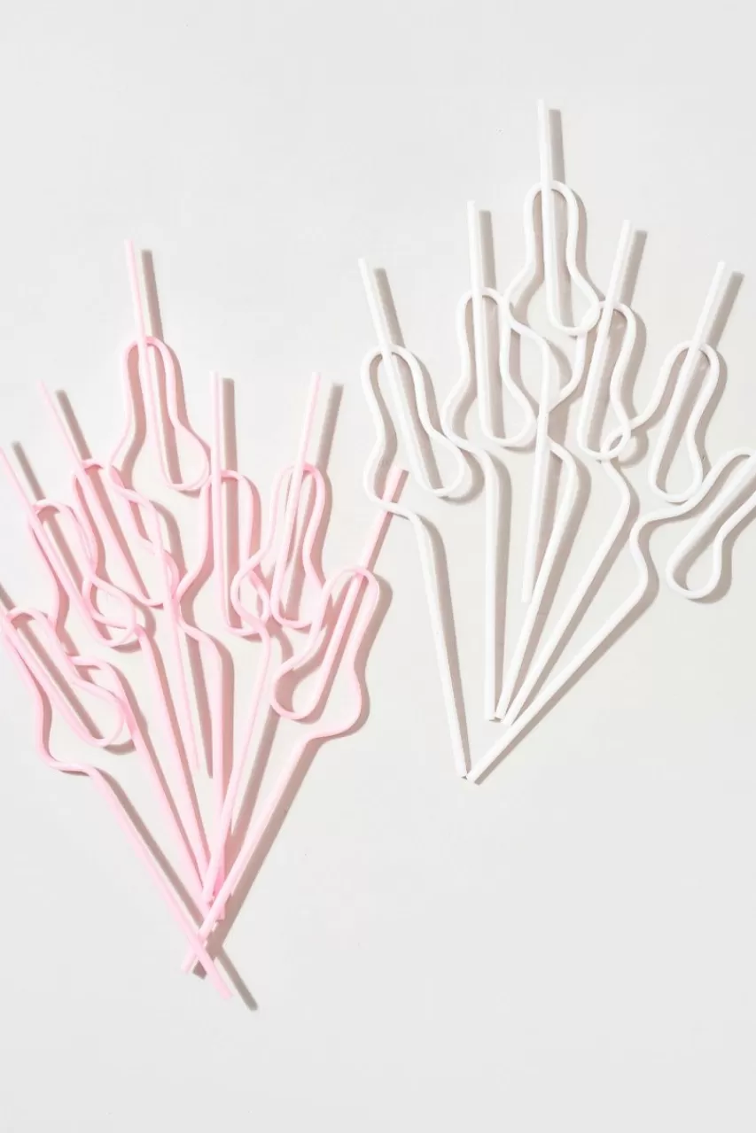 Francesca's Xo, Fetti Pastel Penis Twist Straws