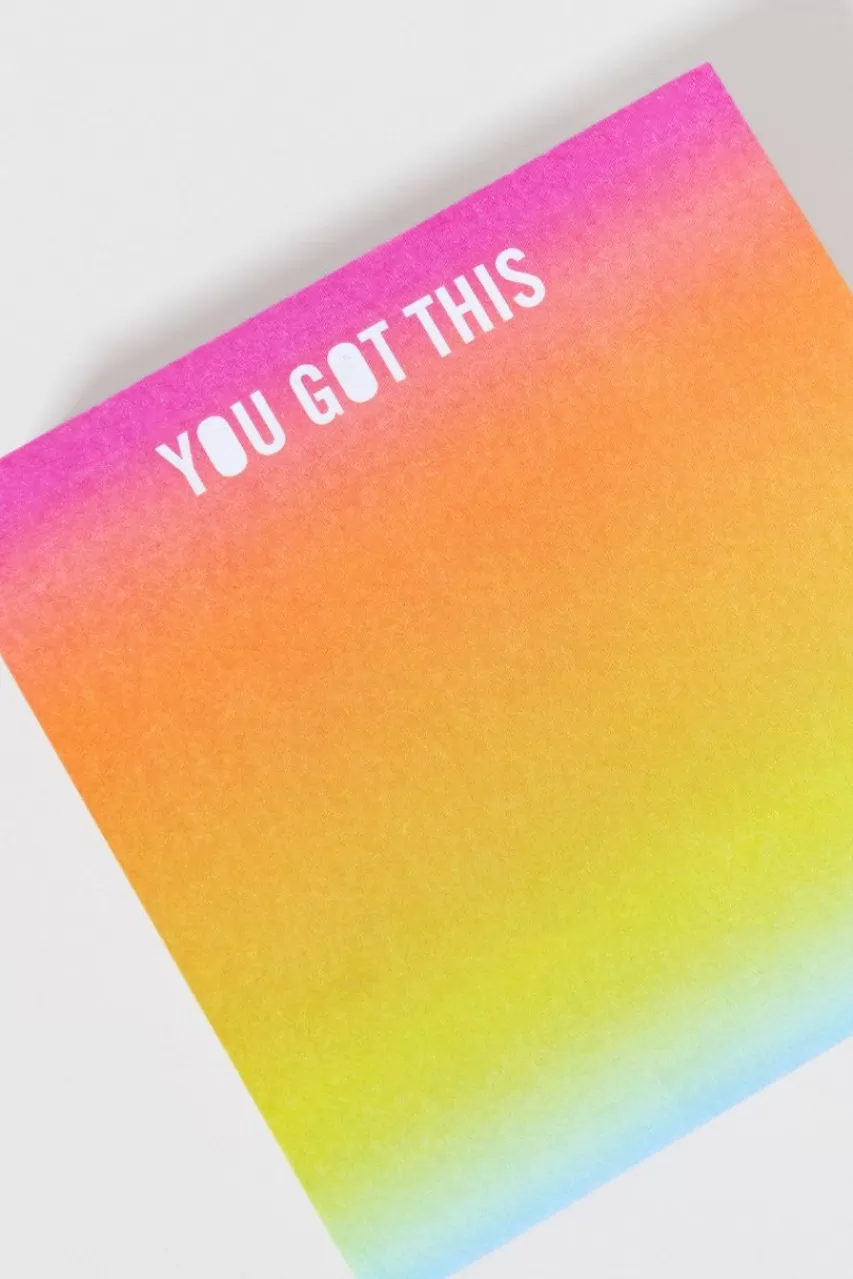 Francesca's You Got This Sticky Notepad