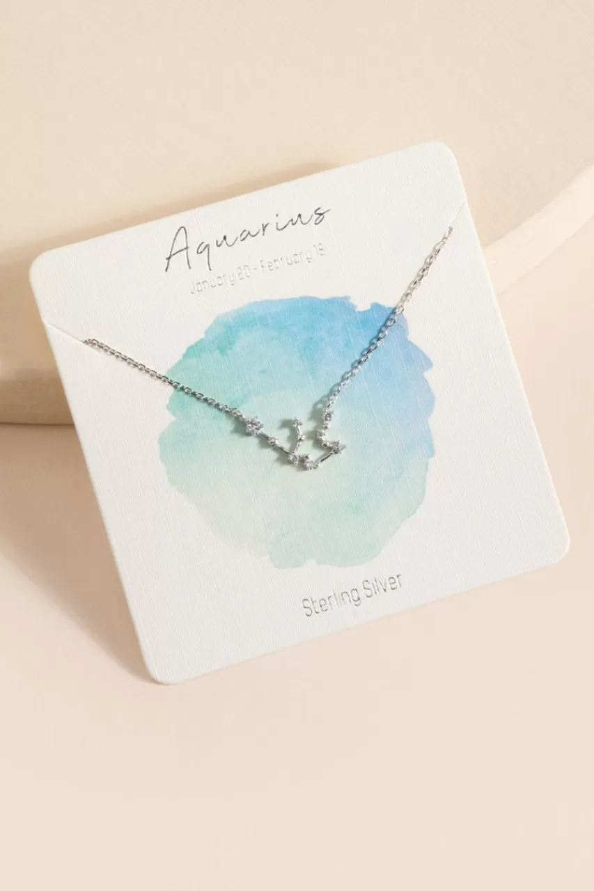 Francesca's Zodiac Constellation Pendant Necklace